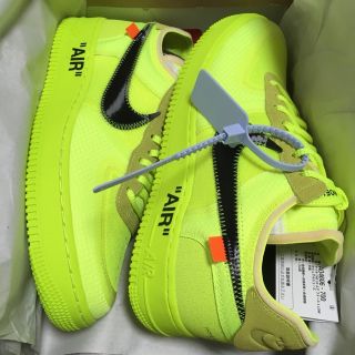 ナイキ(NIKE)のairforce1 off-white 最安(スニーカー)