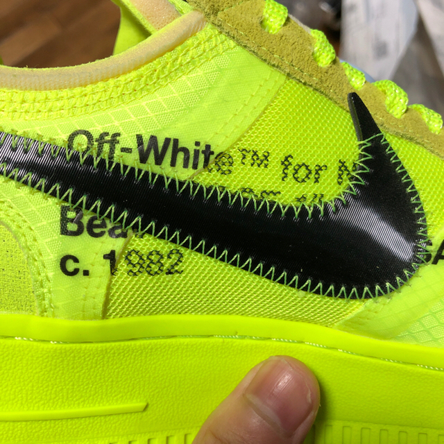 OFF-WHITE(オフホワイト)のOff-White air force1 Low volt 24cm 値下げ可 メンズの靴/シューズ(スニーカー)の商品写真