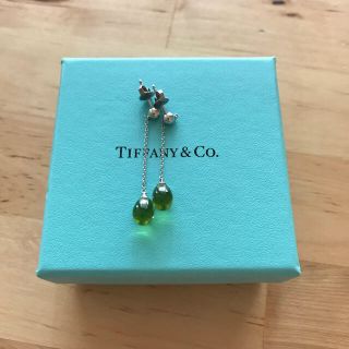 ティファニー(Tiffany & Co.)のティファニーTiffany ペリドットピアス美品(ピアス)