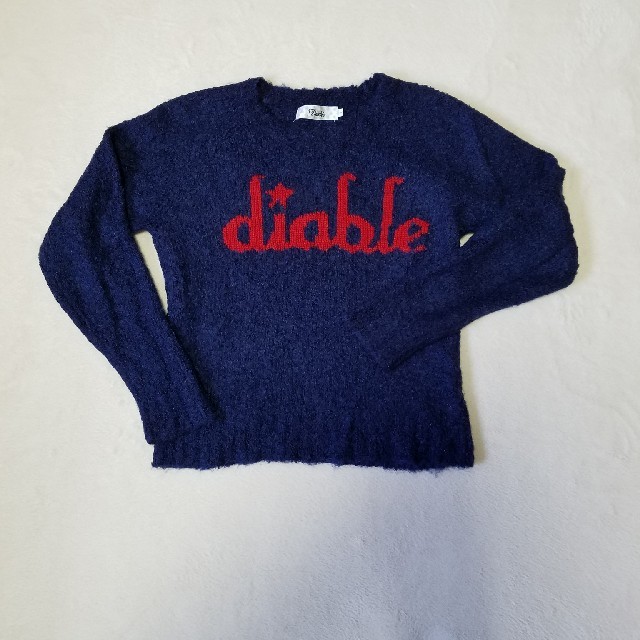 Diable(ディアブル)のDiable セーター150㎝ キッズ/ベビー/マタニティのキッズ服女の子用(90cm~)(ニット)の商品写真