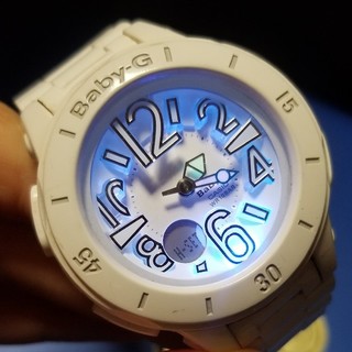 ベビージー(Baby-G)のBaby-G 腕時計(白) Casio(腕時計)