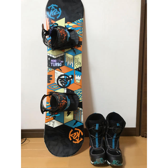 K2 キッズ スノーボード3点セット 110cm