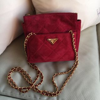 プラダ ショルダーバッグ(レディース)（スエード）の通販 86点 | PRADA