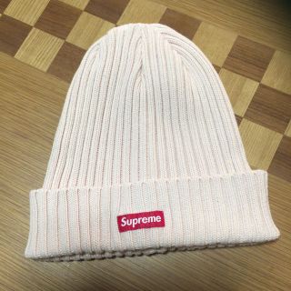 シュプリーム(Supreme)のシュプリーム ビーニー ライトピンク(ニット帽/ビーニー)