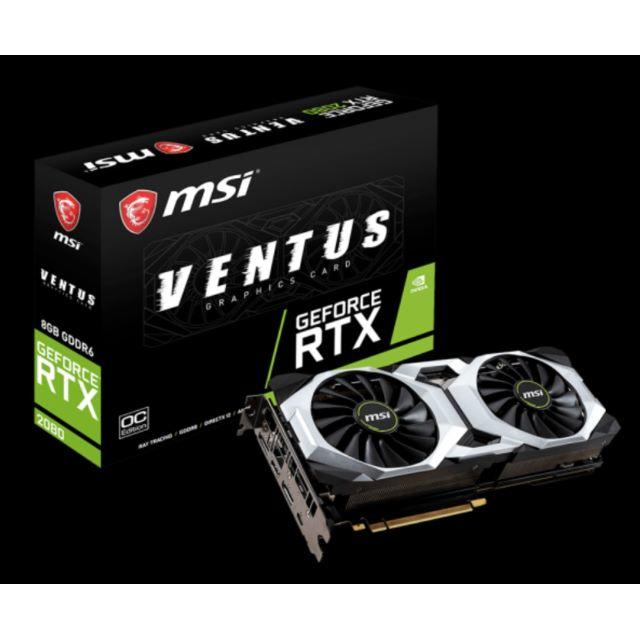 新品未開封　MSI GeForce RTX 2080 VENTUS 8G OC