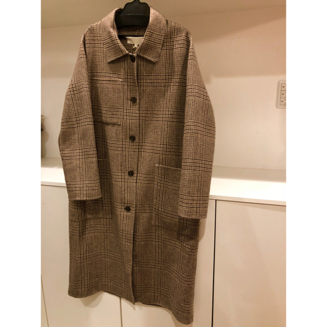 todayful チェックコート