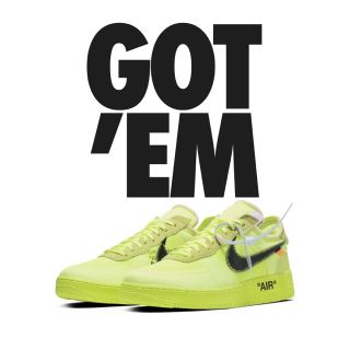 ナイキ(NIKE)のNIKE off-white AF1 29.0(スニーカー)