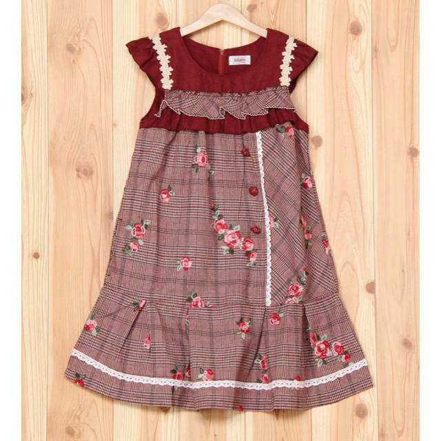 Souris(スーリー)のスーリー♡ジャンスカ100 キッズ/ベビー/マタニティのキッズ服女の子用(90cm~)(ワンピース)の商品写真