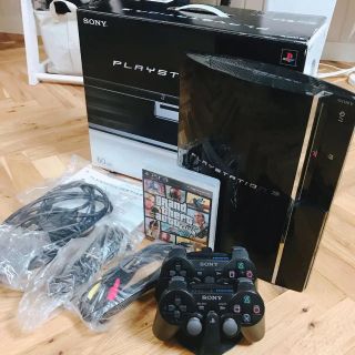 初代PS3 60GB GTA5 充電器 コントローラ(家庭用ゲーム機本体)