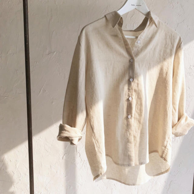 TODAYFUL(トゥデイフル)のcotton in linen shirt 🥀さお様専用 レディースのトップス(シャツ/ブラウス(長袖/七分))の商品写真