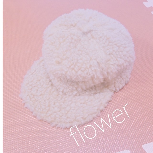 flower(フラワー)のflower 　ボアキャップ レディースの帽子(キャップ)の商品写真