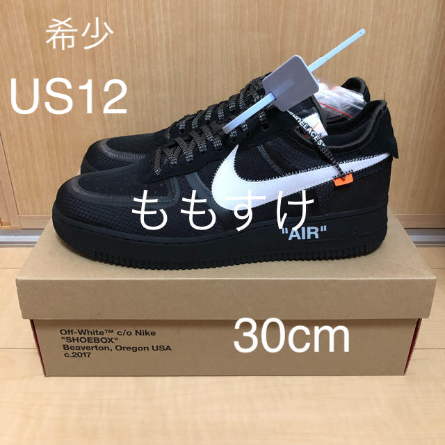 メンズTHE TEN off-white NIKE AIR FORCE 1 30.0