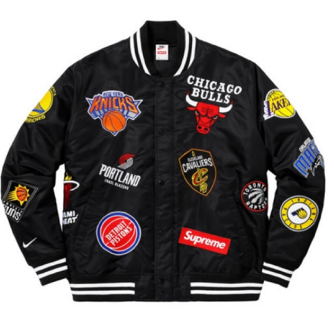 Supreme×NIKE NBA Team Warm Up Jacket L