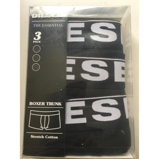 ディーゼル(DIESEL)のDIESEL  ボクサーパンツ 3枚セット 人気のブラック♡(ボクサーパンツ)