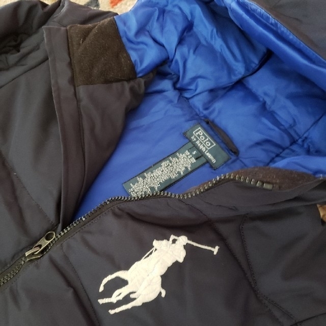 POLO RALPH LAUREN(ポロラルフローレン)の美品ラルフローレン ダウンジャケット 115センチ キッズ/ベビー/マタニティのキッズ服男の子用(90cm~)(ジャケット/上着)の商品写真