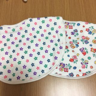 キャスキッドソン(Cath Kidston)のスタイ 2枚セット 新品(ベビースタイ/よだれかけ)