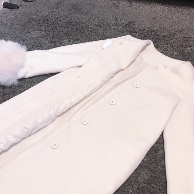 により tocco closet2018冬ノーカラーコート の通販 by ♡♡|トッコ ...