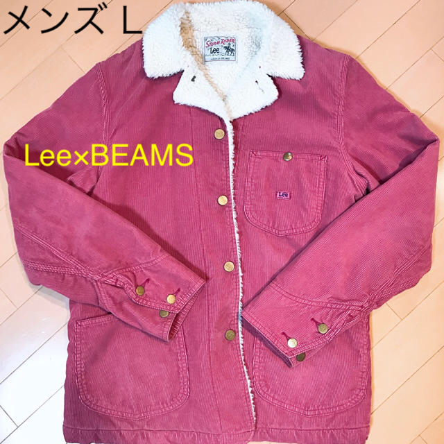 Lee(リー)のLee×BEAMS メンズ ストームライダー コーデュロイ ボアジャケット L メンズのジャケット/アウター(Gジャン/デニムジャケット)の商品写真