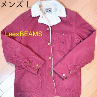 リー(Lee)のLee×BEAMS メンズ ストームライダー コーデュロイ ボアジャケット L(Gジャン/デニムジャケット)