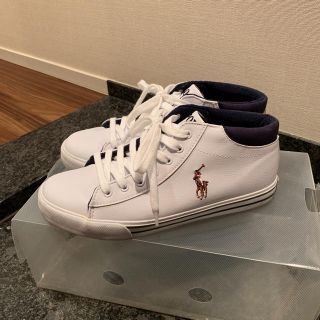 ポロラルフローレン(POLO RALPH LAUREN)のPOLO RALPH LAUREN ローカットスニーカー ロゴ(スニーカー)