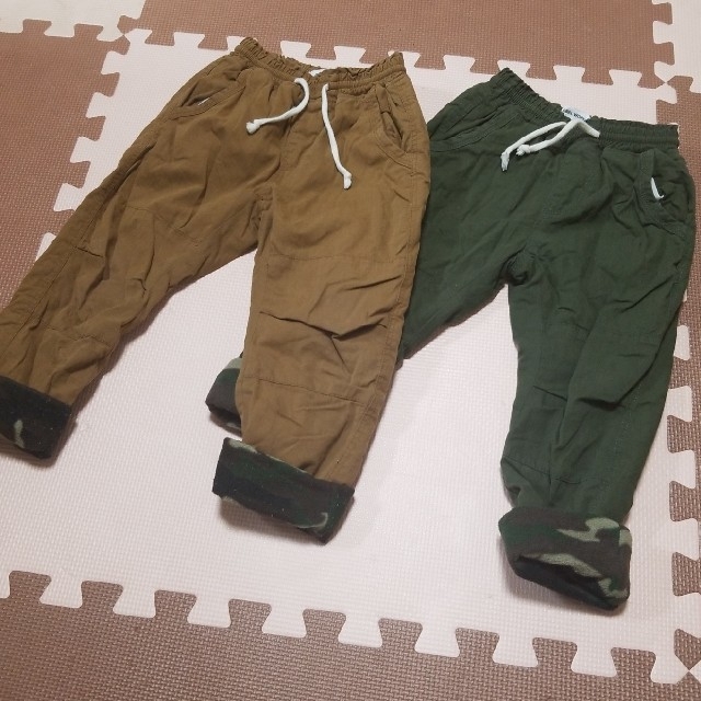 GLOBAL WORK(グローバルワーク)のGLOBALWORK　チノパン　2点セット キッズ/ベビー/マタニティのキッズ服男の子用(90cm~)(パンツ/スパッツ)の商品写真