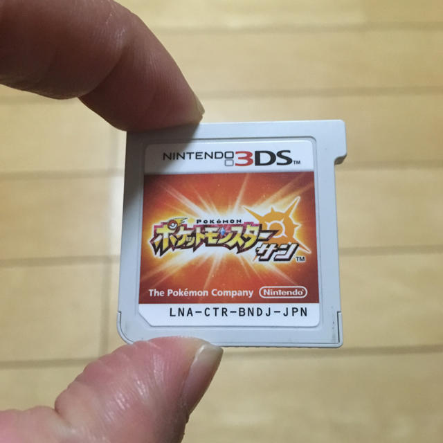 ニンテンドー3DS(ニンテンドー3DS)のポケットモンスターサン3DS エンタメ/ホビーのゲームソフト/ゲーム機本体(携帯用ゲームソフト)の商品写真