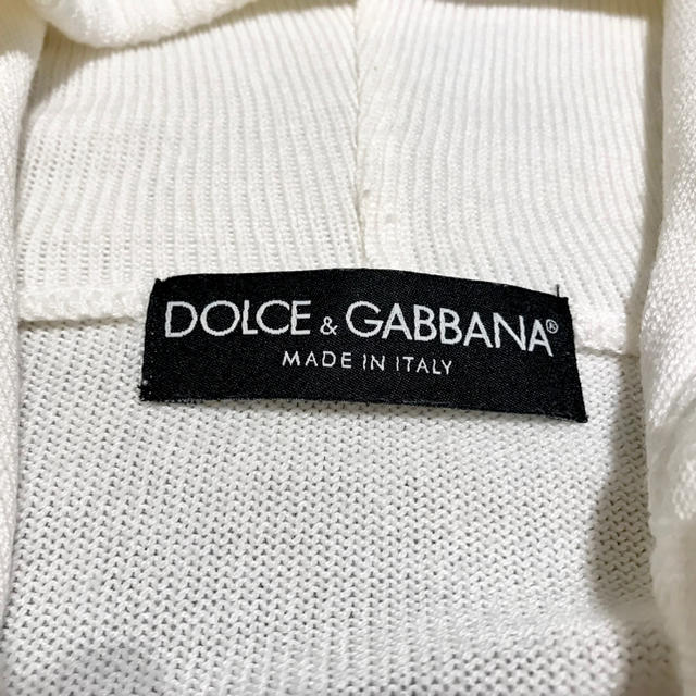 DOLCE&GABBANA(ドルチェアンドガッバーナ)のDOLCE&GABBANA ニット フード付きパーカー美品 メンズのトップス(ニット/セーター)の商品写真