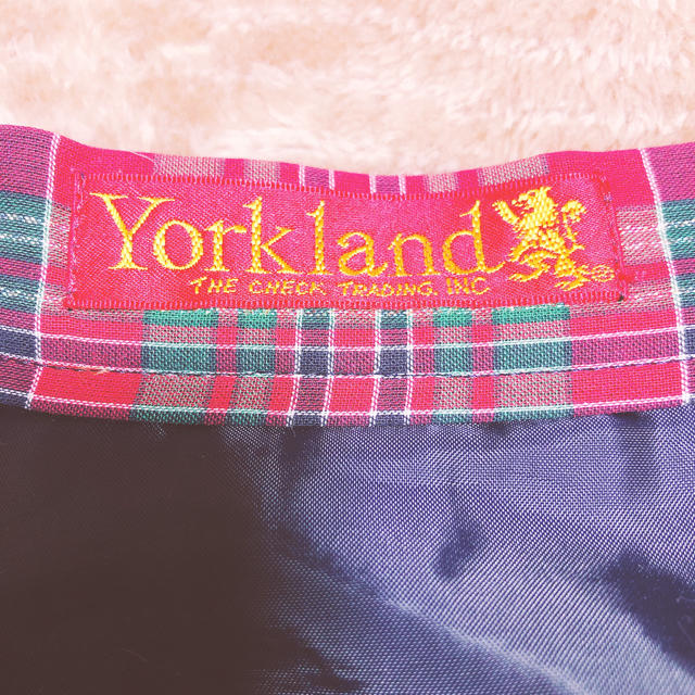 Yorkland(ヨークランド)のチェックスカート☆YORKLAND レディースのスカート(ひざ丈スカート)の商品写真