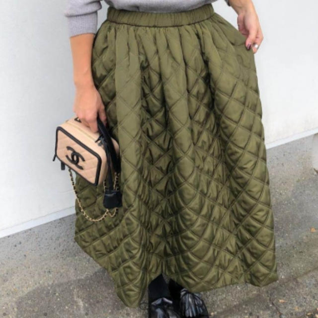 dholic(ディーホリック)のBIRTHDAY BASHキルティングバルーンSK レディースのスカート(ロングスカート)の商品写真