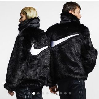 アンブッシュ(AMBUSH)のNIKE ambush ナイキ アンブッシュ リバーシブル ファー コート 登坂(毛皮/ファーコート)