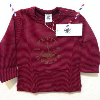 プチバトー(PETIT BATEAU)のプチバトー裏起毛Tシャツ12m74(その他)