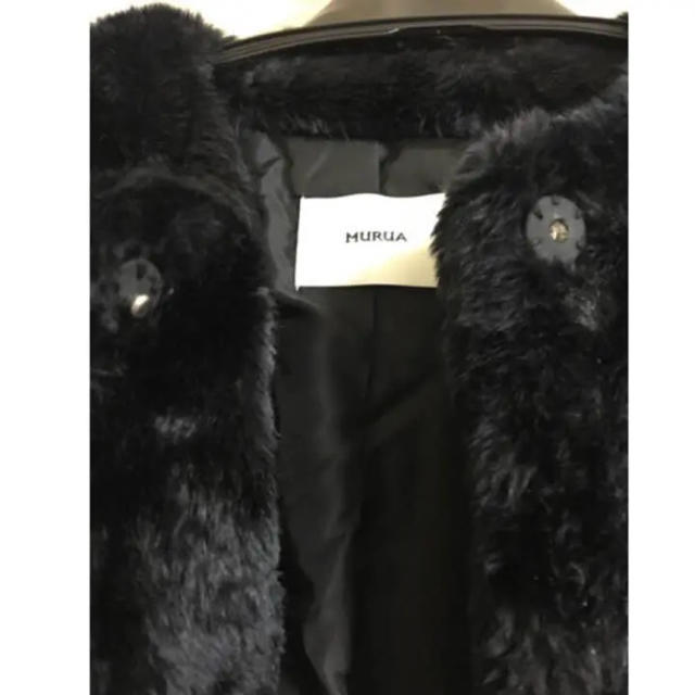 MURUA(ムルーア)のMURUAコート レディースのジャケット/アウター(毛皮/ファーコート)の商品写真