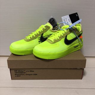 オフホワイト(OFF-WHITE)の Nike Off-White THE10 AIR FORCE 1 (スニーカー)