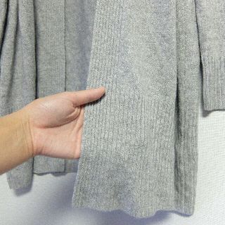 ユニクロ(UNIQLO)のUNIQLO ◆ カシミアブレンドストールロングカーディガン　M(カーディガン)