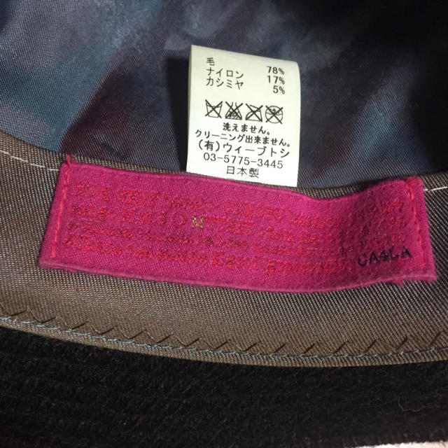CA4LA(カシラ)のカシラハット ユニセックス メンズの帽子(ハット)の商品写真