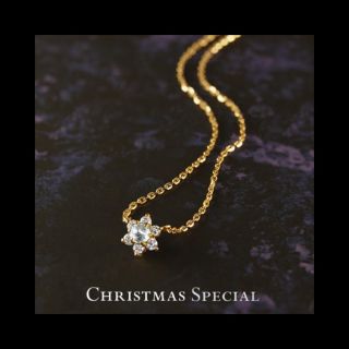 アガット(agete)の【agete】2018 Xmas 限定ネックレス(ネックレス)