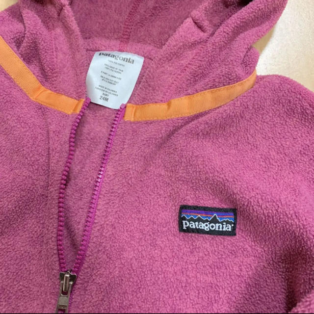 patagonia(パタゴニア)のパタゴニア♡Patagonia フリース パーカー  キッズ/ベビー/マタニティのベビー服(~85cm)(ジャケット/コート)の商品写真