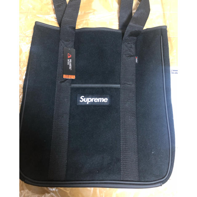 Supreme(シュプリーム)のsupreme polartec tote black メンズのバッグ(トートバッグ)の商品写真