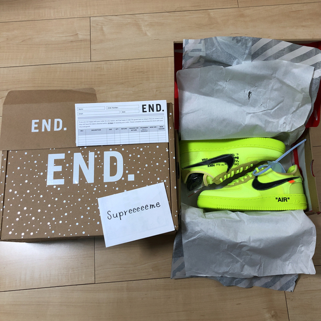 NIKE(ナイキ)のThe Ten Nike エアフォース 1 LOW VOLT 24.5 UK6 メンズの靴/シューズ(スニーカー)の商品写真