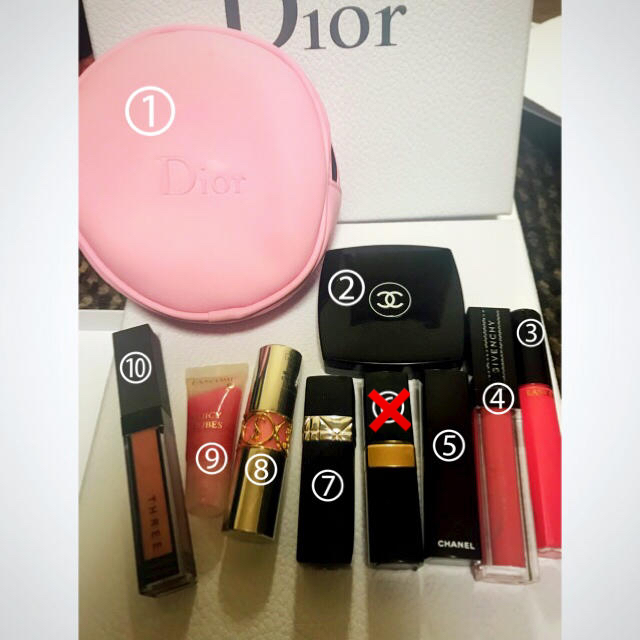 CHANEL(シャネル)の豪華💓コスメセット10点  DIOR CHANEL ランコム GIVENCHY コスメ/美容のキット/セット(コフレ/メイクアップセット)の商品写真