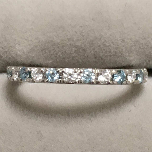 4℃(ヨンドシー)の4°C ディズニー コラボ プラチナ950 ダイヤモンド エタニティリング  レディースのアクセサリー(リング(指輪))の商品写真