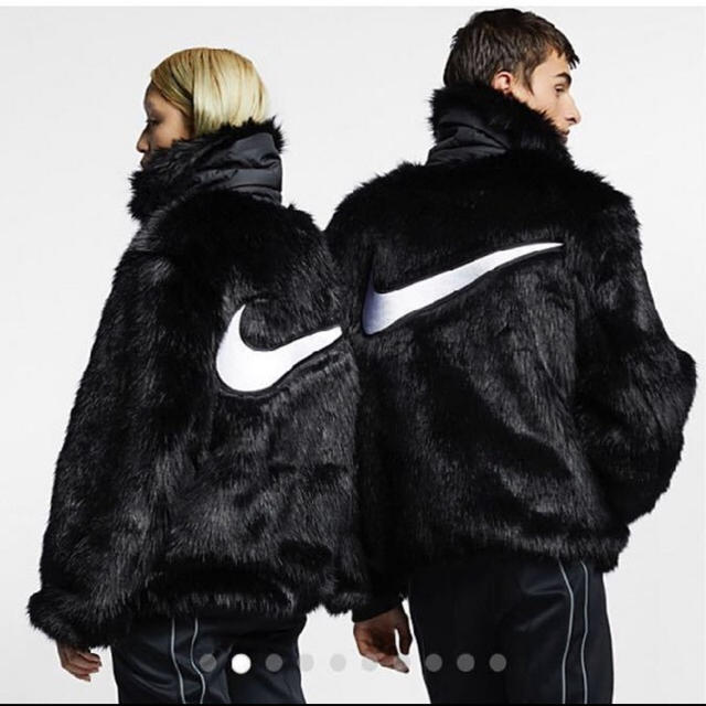 低価格の NIKE ファーコート フェイク AMBUSH NIKE - ブルゾン