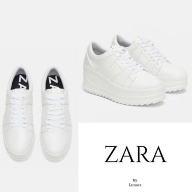 ZARA 厚底スニーカー（23.4㎝）