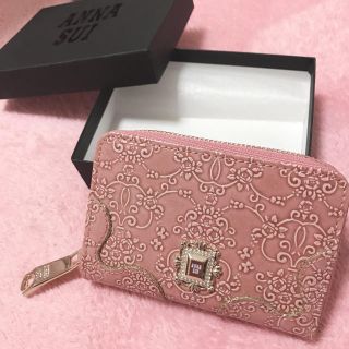 アナスイ(ANNA SUI)のʚ꒰⑅新品未使用♡ANNA SUI牛革コインケース⑅꒱ɞ(コインケース)