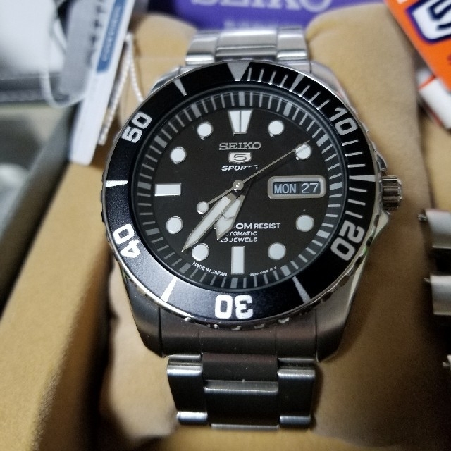 3年保証 即日出荷 SEIKO 5 セイコー5 腕時計 SNZF17 ダイバーズ