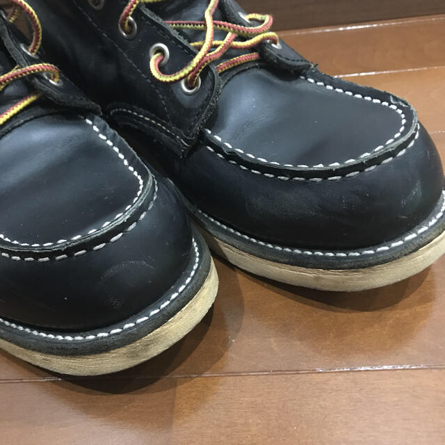 REDWING(レッドウィング)の値下げ RED WING ブーツ BLACK メンズの靴/シューズ(ブーツ)の商品写真