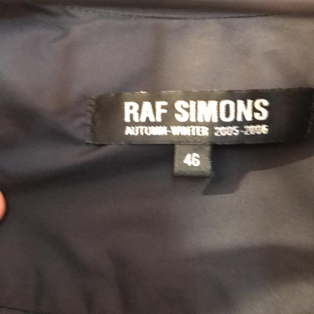 raf simons ラフシモンズ ロングアーム シャツ05aw