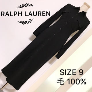 ラルフローレン(Ralph Lauren)のRALPH LAUREN  ウール素材 ロングワンピース(ロングワンピース/マキシワンピース)
