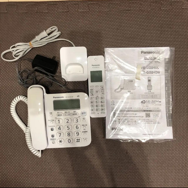 Panasonic(パナソニック)のPanasonic コードレス電話機 スマホ/家電/カメラの生活家電(その他)の商品写真