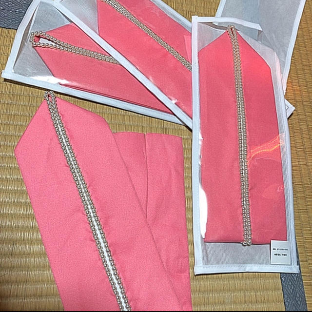 新品 振袖 重ね襟 重ね衿 ピンク パール 成人式 卒業式にの通販 by pekos shop｜ラクマ